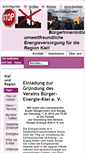 Mobile Screenshot of keine-kohle-kiel.de